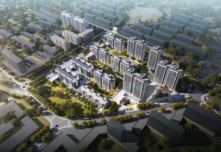 市房产经营开发公司隆重举行“丹阳郡庭”房产项目开工启动仪式